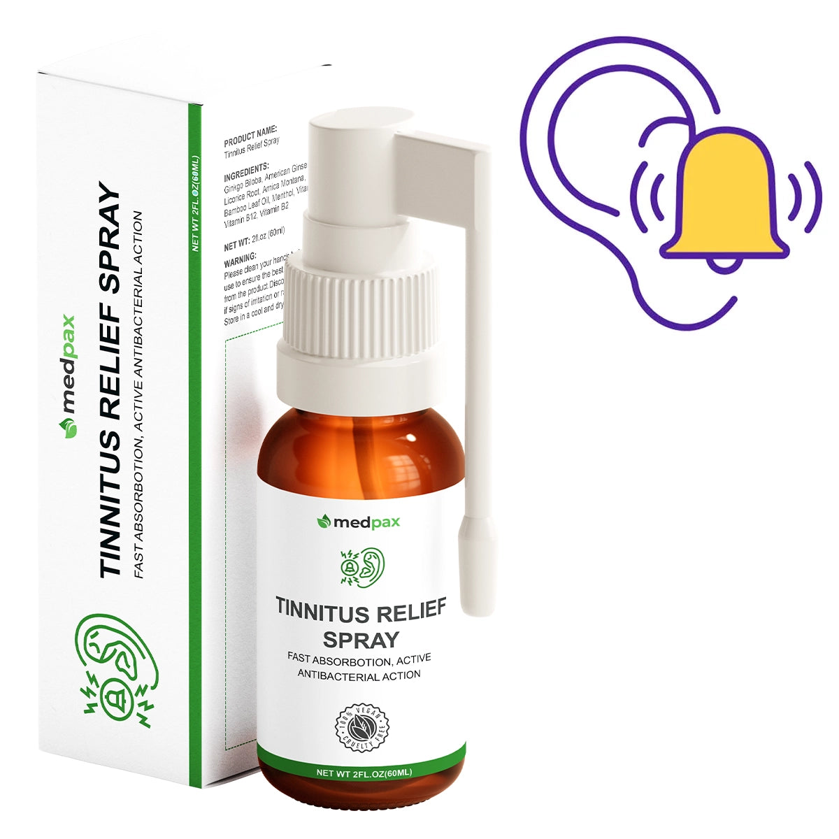 Tinnitus Relief Spray MedPax